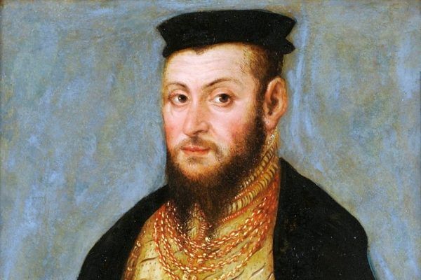 Zygmunt II August na obrazie Łukasza Cranacha Młodszego z 1553 roku. Zygmunt II August na obrazie Łukasza Cranacha Młodszego z 1553 roku.