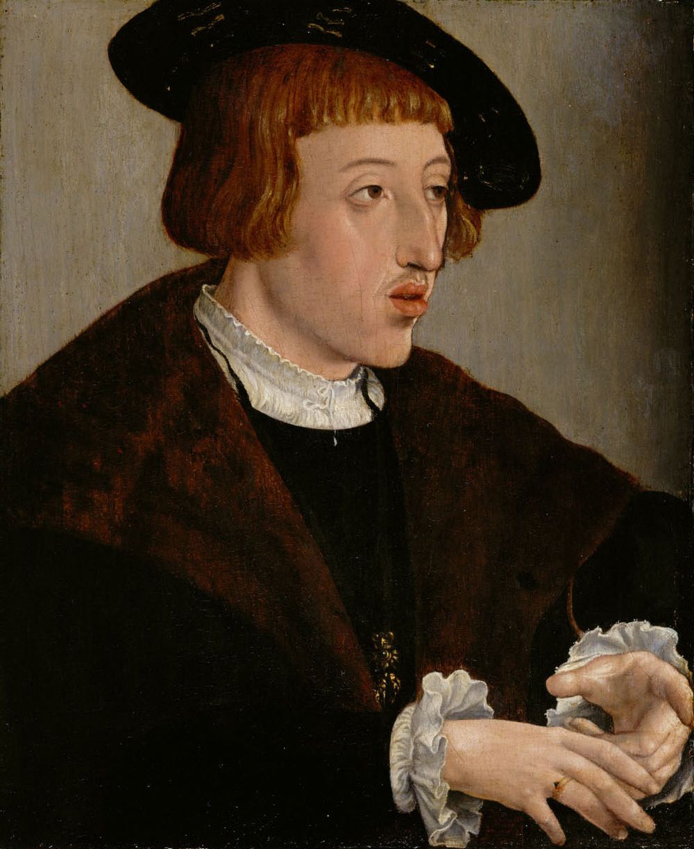 Ferdynand Habsburg do najprzystojniejszych książąt nie należał. Był za to niezwykle skuteczny. A najtrudniejszą przeprawę miał z Węgrami. Portret pędzla Jana Cornelisza Vermeyena z 1530 roku.
