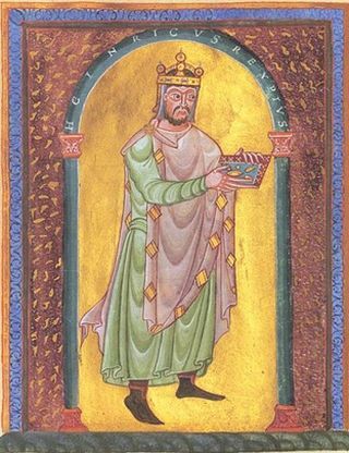 Na ołtarze wyniesiony został nawet długoletni wróg Bolesława cesarz Henryk II.