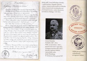 Przykładowa strona z rozdziału "Na Wołyniu..." Przykładowa strona z rozdziału "Na Wołyniu..."