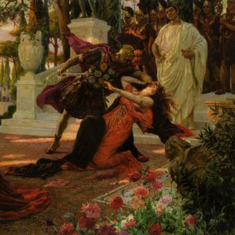 Seks, morderstwa i szaleństwo. Oto codzienność pierwszych rzymskich cesarzy. Tutaj śmierć zamordowanej z polecenia Klaudiusza Messaliny na obrazie Georges’a Antoine’a Rochegrosse’a.