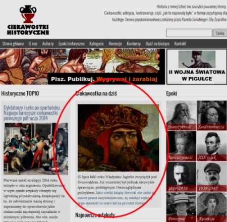 Ciekawostka Historyczna Na Każdy Dzień. Codziennie ...