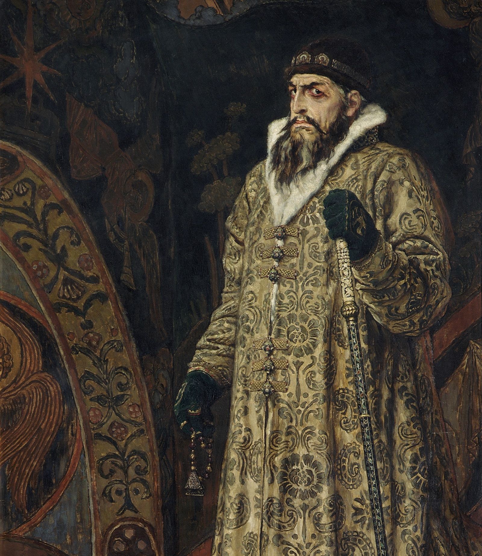 Iwan IV zwany Groźnym. Może i groźny, ale miał niezłego pietra, gdy dowiedział się o obecności wojska Radziwiłła.