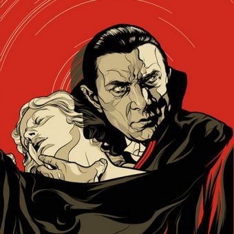 Czy to możliwie, że pierwowzorem seklerowskiego Drakuli nie był Wład Palonik, lecz Polak z Ukrainy? Na ilustracji fragment plakatu filmu Dracula z 1931 r.