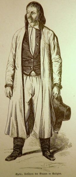 Jakub Szela na drzeworycie z 1848 roku.
