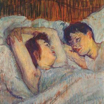 Zdaniem wielu przedwojennych postępowców nie mogło być mowy o wspólnej sypialni. Na ilustracji obraz Henriego de Toulouse-Lautreca pt. "W łóżku" (źródło: domena publiczna). Zdaniem wielu przedwojennych postępowców nie mogło być mowy o wspólnej sypialni. Na ilustracji obraz Henriego de Toulouse-Lautreca pt. "W łóżku" (źródło: domena publiczna).