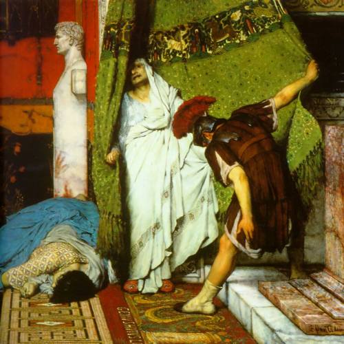 Tak Klaudiusz został cesarzem (źródło: domena publiczna). Tak Klaudiusz został cesarzem (źródło: domena publiczna).