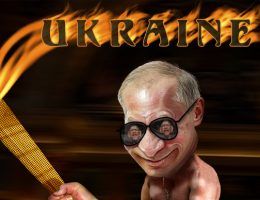 Gdy Ukraina zaczęła się wymykać, Putin nie zawahał się przed wznieceniem wojny (il. DonkeyHotey, CC BY 2.0).