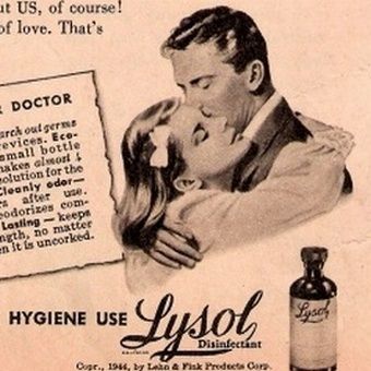 Lizol jako środek antykoncepcyjny? Na ten pomysł wpadli Amerykanie podczas Wielkiego Kryzysu (źródło: domena publiczna). Lizol jako środek antykoncepcyjny? Na ten pomysł wpadli Amerykanie podczas Wielkiego Kryzysu (źródło: domena publiczna).