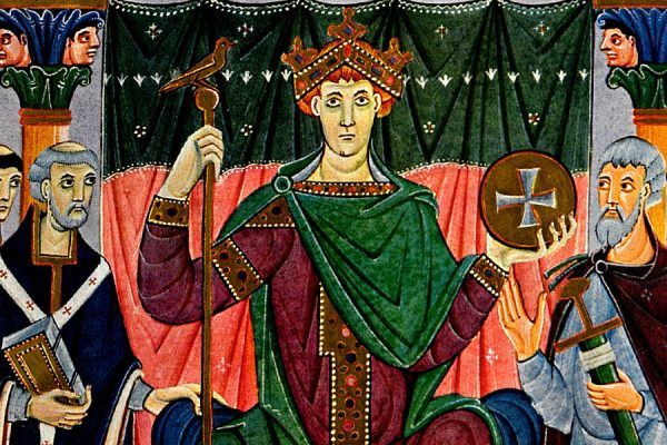 Dlaczego Otto III chodził boso? (źródło: domena publiczna). Dlaczego Otto III chodził boso? (źródło: domena publiczna).