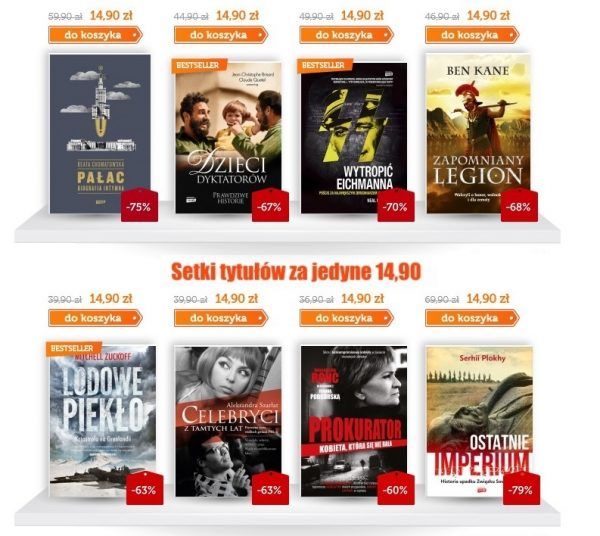 Specjalnie dla Was setki tytułów za jedyne 14,90.