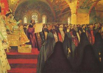 W roku 1613 delegaci Soboru Ziemskiego przybyli do Monasteru Ipatiewskiego w Kostrowie, żeby zawiadomić Michała Romanowa, że został wybrany na cara.