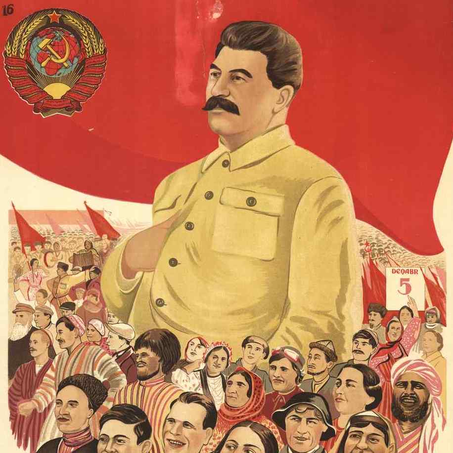 poster of azerbaijan 1938