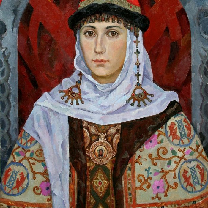 Portret Marii Dobroniego autorstwa Mihaila Dvoeglazova. To właśnie między innymi ona zadbała, aby Kraków był godzien miana stolicy Poldki. Ilustracja z książki "Damy ze skazą".