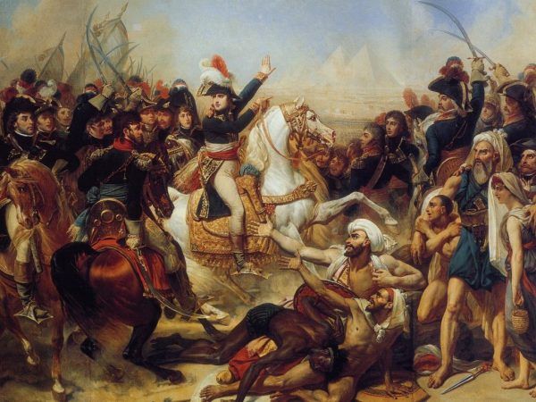 Kampania egipska w pełni pokazała, jak lekceważący stosunek Napoleon miał do własnej armii. Przedstawioną na obrazie Antoine'a-Jeana Grosa bitwę pod piramidami przyszły cesarz wprawdzie wygrał, już wkrótce jednak, stwierdziwszy, że dalsze pozostawanie w Egipcie nie ma sensu.... po prostu porzucił własne wojska i wrócił do Francji (źródło: domena publiczna). Kampania egipska w pełni pokazała, jak lekceważący stosunek Napoleon miał do własnej armii. Przedstawioną na obrazie Antoine'a-Jeana Grosa bitwę pod piramidami przyszły cesarz wprawdzie wygrał, już wkrótce jednak, stwierdziwszy, że dalsze pozostawanie w Egipcie nie ma sensu.... po prostu porzucił własne wojska i wrócił do Francji (źródło: domena publiczna).