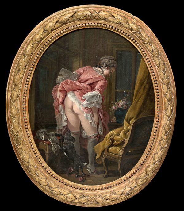 Nymphomanin Scheide Toilette Doppelter