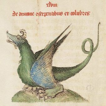 Ilustracja z księgi "Liber Floridus" Lamberta z Saint-Omer, ok. 1460 r.