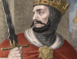 Bolesław Chrobry od samego początku swych rządów wykazywał się bezwzględnością i okrucieństwem. Na ilustracji XIX-wieczna podobizna władcy. Koloryzacja: Rafał Kuzak.