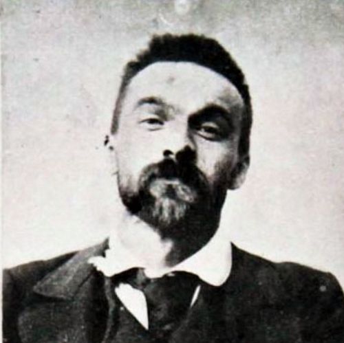 Józef Piłsudski po aresztowaniu przez Ochranę w 1900 roku.