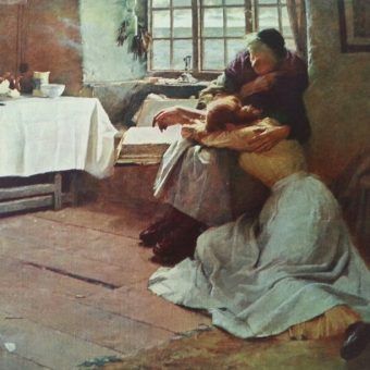 Gdy niektórzy Czytelnicy ujawniają swoje poglądy na świat, naprawdę nie jest nam do śmiechu... Na ilustracji fragment obrazu Franka Bramleya "Beznadziejny świt". Gdy niektórzy Czytelnicy ujawniają swoje poglądy na świat, naprawdę nie jest nam do śmiechu... Na ilustracji fragment obrazu Franka Bramleya "Beznadziejny świt".