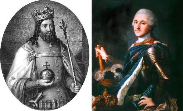 Przydomki i oficjalna historia pozwalają zestawić Kazimierza Wielkiego i Stanisława Augusta Poniatowskiego na zasadzie przeciwieństw. Ale czy na pewno? Nie tylko w czasach króla Stasia znaczną rolę w polityce odgrywały kobiety. Przydomki i oficjalna historia pozwalają zestawić Kazimierza Wielkiego i Stanisława Augusta Poniatowskiego na zasadzie przeciwieństw. Ale czy na pewno? Nie tylko w czasach króla Stasia znaczną rolę w polityce odgrywały kobiety.