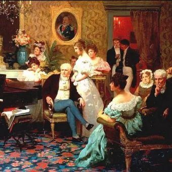 Radziwiłłowie na trwałe wpisali się w historię Polski. I to nie tylko czasów Rzeczpospolitej Obojga Narodów... Na ilustracji fragment obrazu Henryka Siemiradzkiego "Chopin grający na fortepianie w salonie ks. Radziwiłła" (1887). Radziwiłłowie na trwałe wpisali się w historię Polski. I to nie tylko czasów Rzeczpospolitej Obojga Narodów... Na ilustracji fragment obrazu Henryka Siemiradzkiego "Chopin grający na fortepianie w salonie ks. Radziwiłła" (1887).