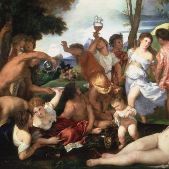 Dobra zabawa zawsze była w cenie (Tycjan, "Bachanalia") Dobra zabawa zawsze była w cenie (Tycjan, "Bachanalia")