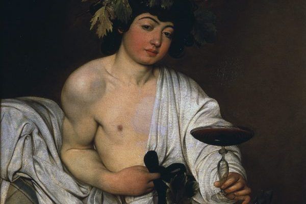 Bachus według Caravaggia