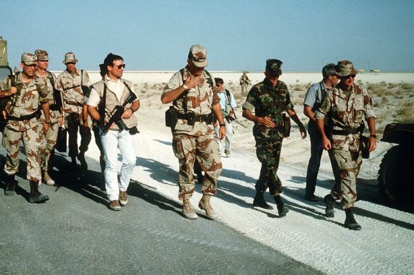 Operatorzy Delty chronili w czasie operacji "Pustynna Tarcza" w 1990 roku generała Normana Schwarzkopfa, dowódcę sił koalicyjnych (fot. domena publiczna)