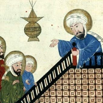 Wino dziełem szatana? Tak uznał ponoć Mahomet. Na ilustracji fragment średniowiecznego rękopisu przedstawiającego proroka głoszącego kazanie. Wino dziełem szatana? Tak uznał ponoć Mahomet. Na ilustracji fragment średniowiecznego rękopisu przedstawiającego proroka głoszącego kazanie.