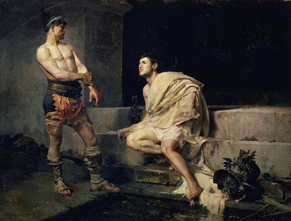 Walki gladiatorów zostały formalnie zakazane dopiero w IV wieku naszej ery.