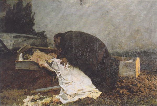 Pietro Pajetta, Nienawiść. Obraz z 1896 roku