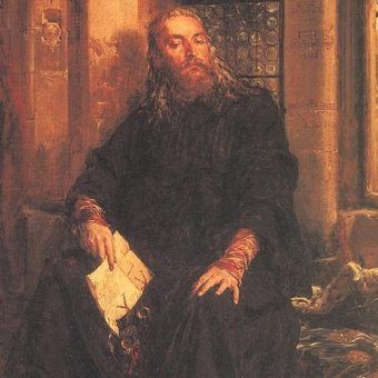 Władysław Biały w Dijon w wyobrażeniu Jana Matejki.