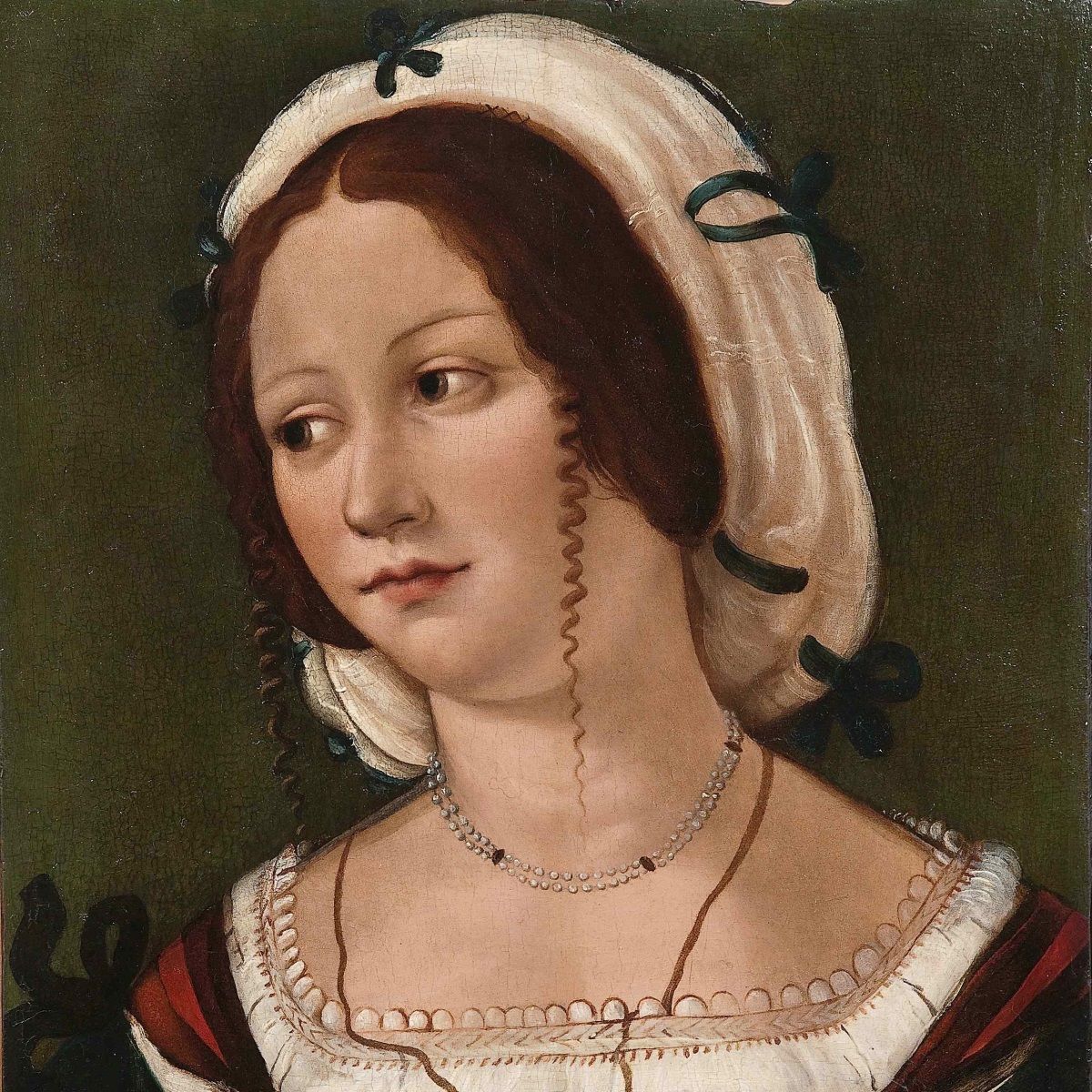 Nie zachował się żaden obraz przedstawiający Katarzynę Telniczankę. Na ilustracji portret anonimowej kobiety z około 1510 roku.