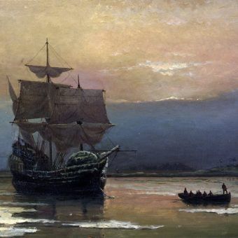 Wiele rejsów przeszło do historii - między innymi ten na pokładzie żaglowca "Mayflower". Wiele rejsów przeszło do historii - między innymi ten na pokładzie żaglowca "Mayflower".