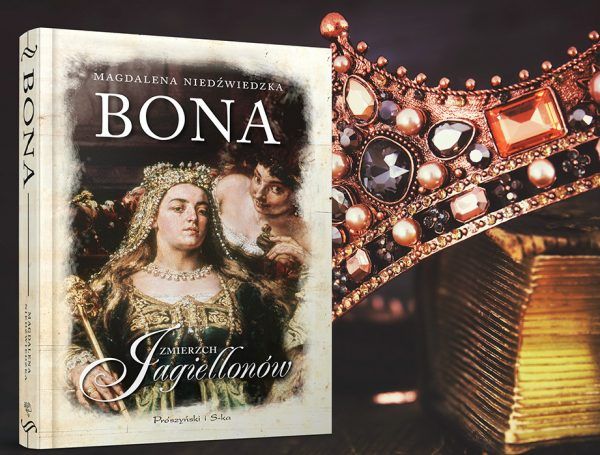 Powstanie artykułu zainspirowała biograficzna powieść Magdaleny Niedźwiedzkiej pod tytułem "Bona" (Prószyński Media 2018). Powstanie artykułu zainspirowała <a href="https://www.empik.com/bona zmierzch jagiellonow niedzwiedzka magdalena,p1204265185,ksiazka p" target=" blank" rel=