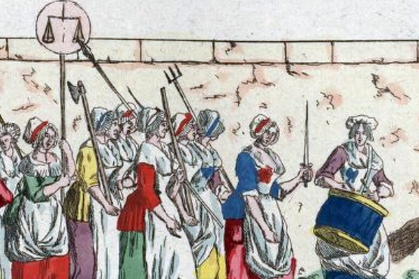 W pochodzie do Wersalu wzięło udział kilka tysięcy kobiet. W pochodzie do Wersalu wzięło udział kilka tysięcy kobiet.