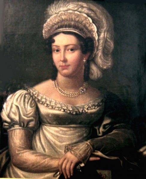 Joanna Grudzińska na anonimowym portrecie (fot. domena publiczna)