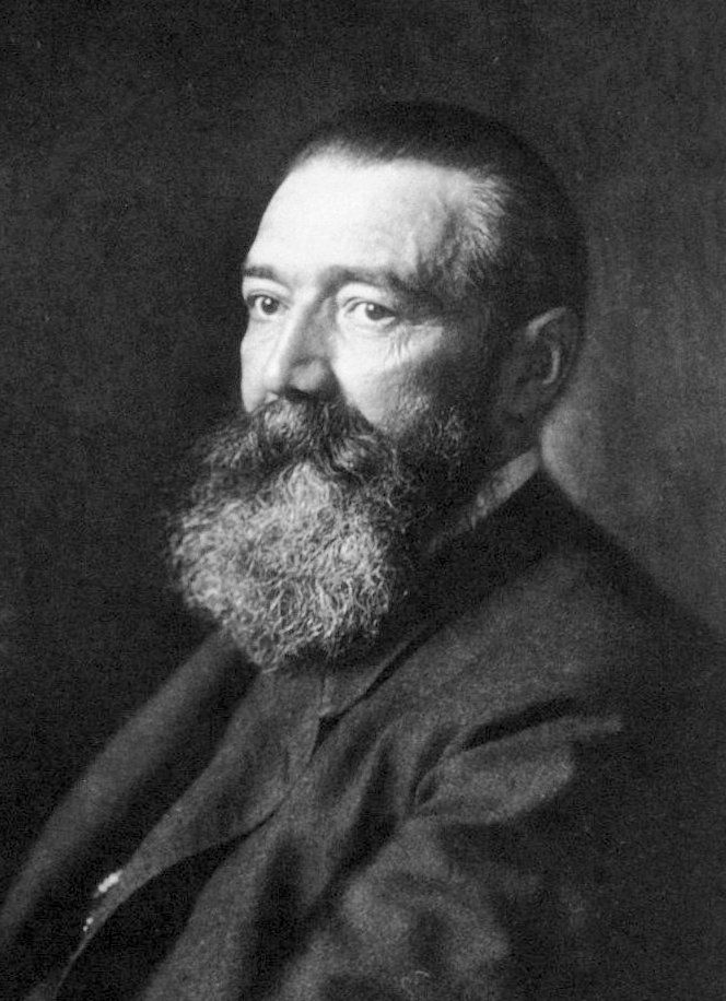 Paul Julius Möbius. Fotografia portretowa wykonana około 1900 roku.