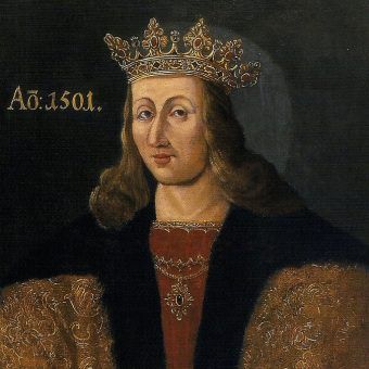 Aleksander Jagiellończyk na portrecie z roku 1645. Aleksander Jagiellończyk na portrecie z roku 1645.