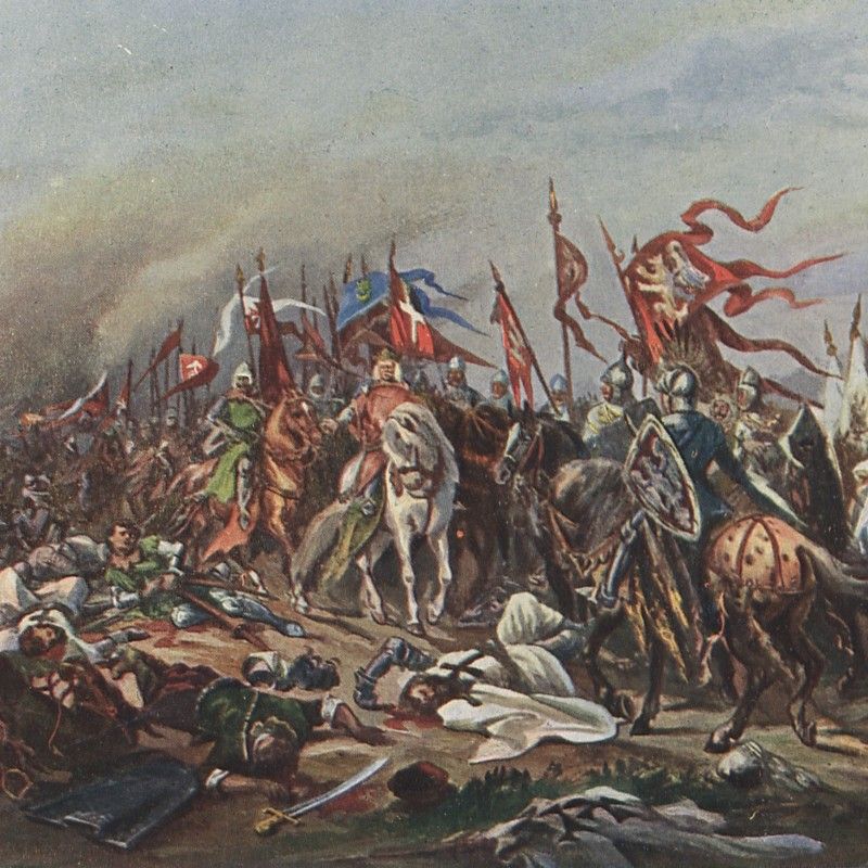 Bitwa pod Płowcami miała bardzo duże znaczenie propagandowe dla zjednoczonej przez Łokietka Polski.