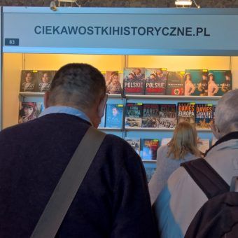 CiekawostkiHistoryczne.pl na Targach Książki Historycznej w Warszawie (fot. Rafał Kuzak)