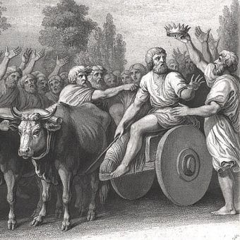 Kiedy tak naprawdę rozpoczęła się historia Polski? Na ilustracji koronacja Piasta. Kiedy tak naprawdę rozpoczęła się historia Polski? Na ilustracji koronacja Piasta.