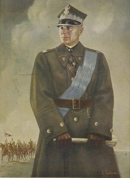 Marszałek Polski Edward Śmigły-Rydz na ilustracji Konstantego Szewczenki
