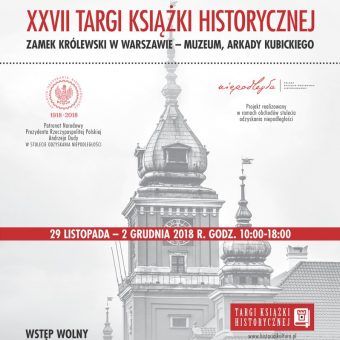 Zapraszamy na Targi Książki Historycznej w Warszawie. Znajdziecie nas na stoisku numer 83. Zapraszamy na Targi Książki Historycznej w Warszawie. Znajdziecie nas na stoisku numer 83.