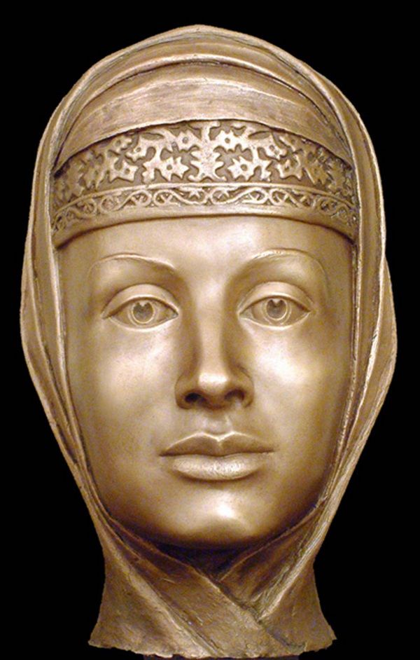 Rekonstrukcja twarzy Marfy, której autorem jest Sergey Nikitin (fot. S.Nikitin, lic. CC BY-SA 3.0)