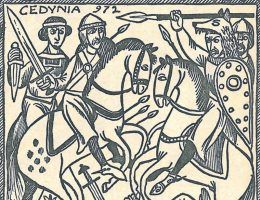 Bitwa pod Cedynią obrosła całym szeregiem mitów. Powyżej ilustracja z książki "Polskie triumfy".
