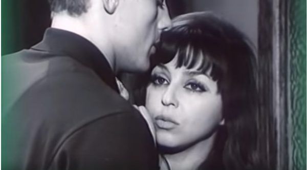 Kalina Jędrusik, kadr z filmu "Jowita" z 1967 roku w reżyserii Janusza Morgensterna.