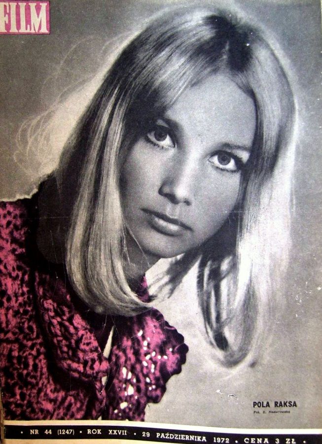 Pola Raksa na okładce magazynu FILM z 1972 roku.