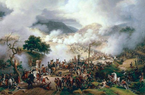 Bitwa pod Somosierrą na obrazie Louisa François Lejeune'a. Bitwa pod Somosierrą na obrazie Louisa François Lejeune'a.